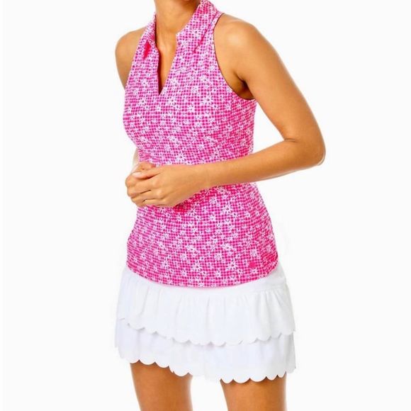 Lilly Pulitzer Tops - Lilly Pulitzer NWT lakelyn bra polo xxs